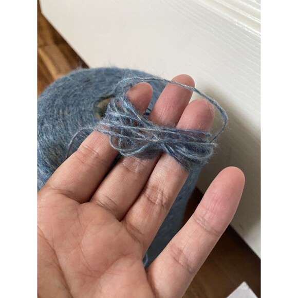 Cone Yarn Blue Mix 500g #401 - Picture 3 of 3